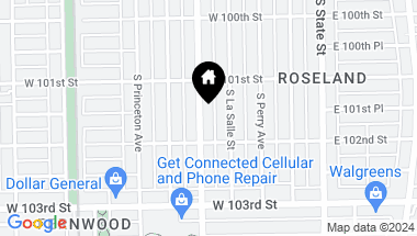 Map of 10137 S Wentworth Avenue, Chicago IL, 60628