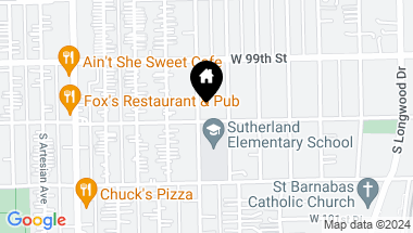 Map of 9959 S Leavitt Street, Chicago IL, 60643