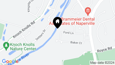 Map of 51 Ford Lane, Naperville IL, 60565