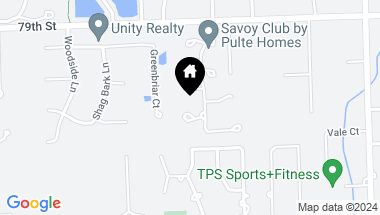 Map of 8050 Savoy Club Court, Burr Ridge IL, 60527