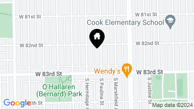 Map of 8220 S Paulina Street, Chicago IL, 60620