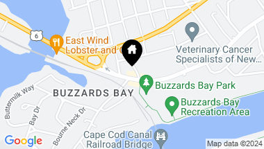 Map of 43 Main Street, Buzzards Bay MA, 02532