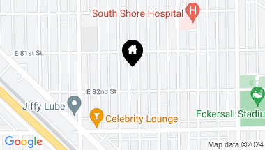 Map of 8132 S Merrill Avenue, Chicago IL, 60617