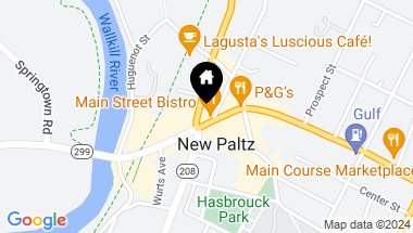 Map of 53-57 Main Street, New Paltz NY, 12561