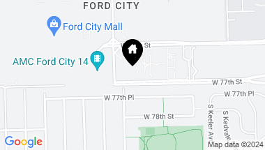 Map of 4350 W Ford City Drive Unit: 407, Chicago IL, 60652
