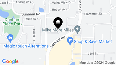 Map of 7125 Matthias Road, Downers Grove IL, 60515