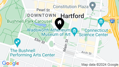 Map of 1 Gold Street 20E, Hartford CT, 06103