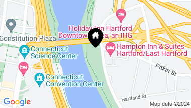Map of 235 East River Drive 502, East Hartford CT, 06108