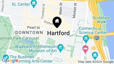 Map of 777 Main Street K, Hartford CT, 06103