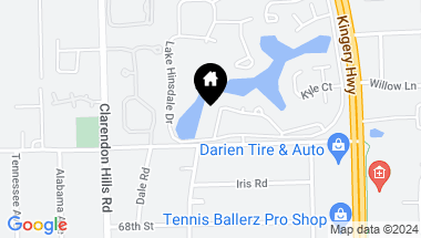 Map of 301 Lake Hinsdale Drive Unit: 210, Willowbrook IL, 60527