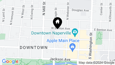 Map of 16 S Eagle Street, Naperville IL, 60540