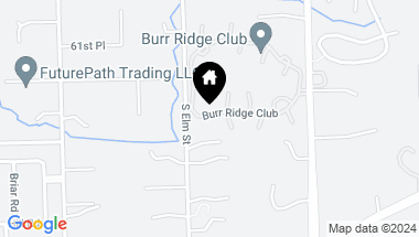 Map of 202 Burr Ridge Club Drive, Burr Ridge IL, 60527