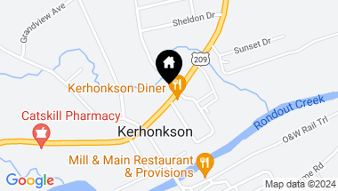 Map of 6320 Route 209, Kerhonkson NY, 12446