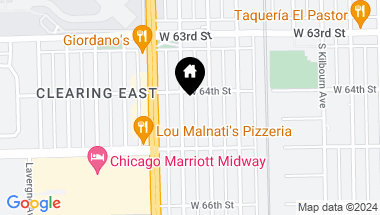 Map of 6415 S Keating Avenue, Chicago IL, 60629