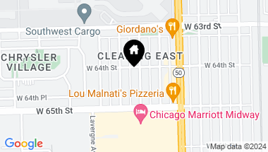Map of 6408 S Lamon Avenue, Chicago IL, 60638