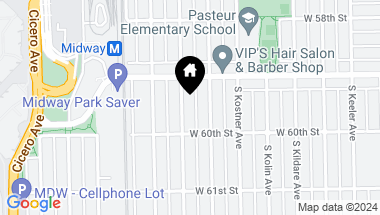 Map of 5931 S Kilbourn Avenue, Chicago IL, 60629