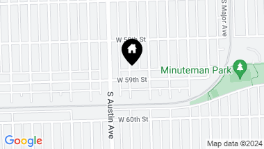 Map of 5922 W 59th Street, Chicago IL, 60638