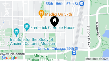 Map of 5758 S Dorchester Avenue, Chicago IL, 60637