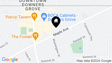 Map of 902 Maple Avenue, Downers Grove IL, 60515