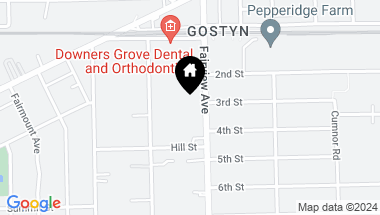 Map of 5200 Fairview Avenue, Downers Grove IL, 60515