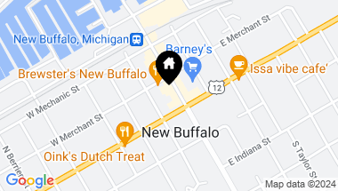 Map of 26 N Whittaker Street, New Buffalo MI, 49117