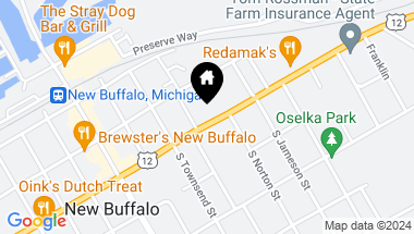 Map of 310 E Buffalo Street, New Buffalo MI, 49117