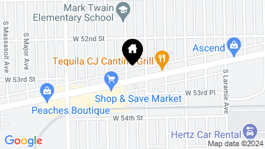 Map of 5796 S Archer Avenue, Chicago IL, 60638