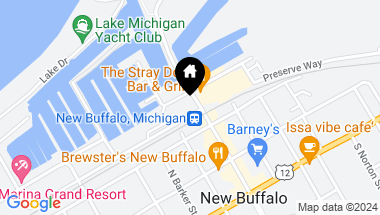 Map of 4 W Oselka Drive, New Buffalo MI, 49117