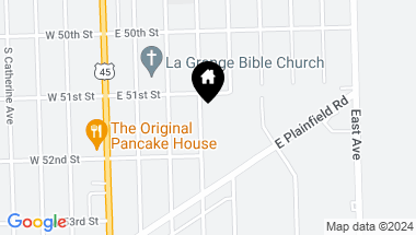 Map of 915 S 8th Avenue Unit: 3, La Grange IL, 60525