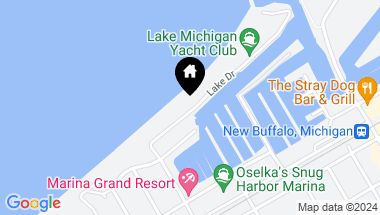 Map of 430 Lake Drive, 113, New Buffalo MI, 49117