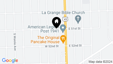 Map of 917 Madison Avenue, La Grange IL, 60525