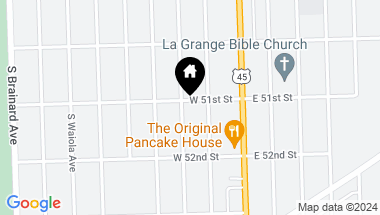 Map of 901 S Ashland Avenue, La Grange IL, 60525