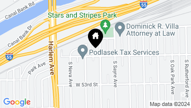 Map of 5158 S Nordica Avenue, Chicago IL, 60638