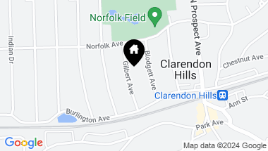 Map of 21 Gilbert Avenue, Clarendon Hills IL, 60514