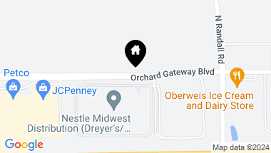 Map of Lot 1 North Orchard Gateway Boulevard, North Aurora IL, 60542