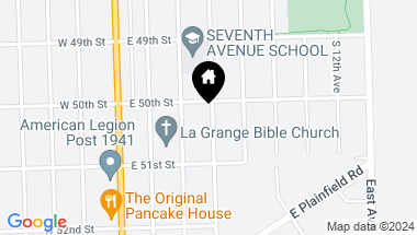 Map of 824 8th Avenue, La Grange IL, 60525