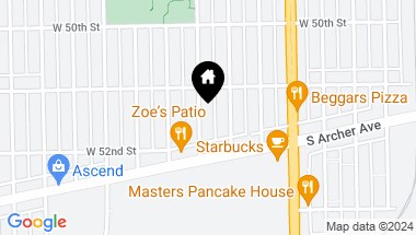 Map of 5129 S Laporte Avenue, Chicago IL, 60638