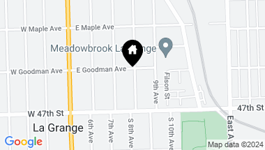 Map of 414 8th Avenue, La Grange IL, 60525