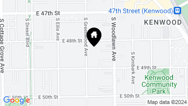 Map of 4819 S GREENWOOD Avenue, Chicago IL, 60615