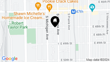 Map of 4810 S Indiana Avenue, Chicago IL, 60615