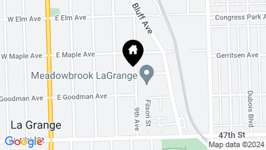 Map of 328 9th Avenue, La Grange IL, 60525