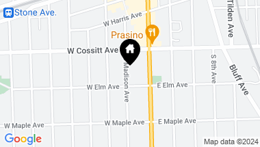Map of 129 S Madison Avenue, La Grange IL, 60525