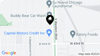 Map of 4158 S Western Avenue, Chicago IL, 60609