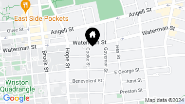 Map of 66 Cooke Street, Providence RI, 02906
