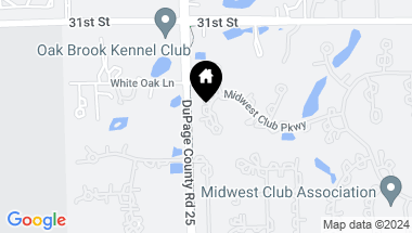 Map of 703 Midwest Club Parkway, Oak Brook IL, 60523