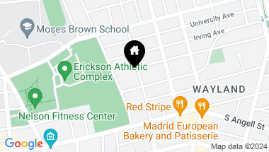 Map of 72 Taber Avenue, Providence RI, 02906