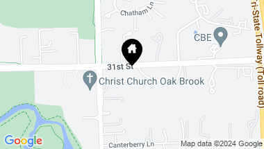 Map of 405 Oak Brook Road, Oak Brook IL, 60523