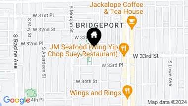 Map of 911 W 33rd Street, Chicago IL, 60608
