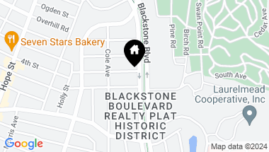 Map of 460 Blackstone Boulevard, Providence RI, 02906
