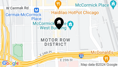 Map of 2329 S Michigan Avenue, Chicago IL, 60616